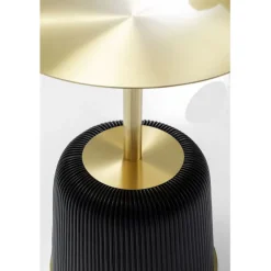 Table d appoint Endless Vegas noir Ø40cm