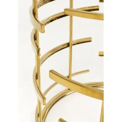 Table d appoint Jupiter doré Ø55cm