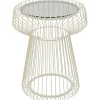 Table d appoint Lisboa Greige Ø38cm