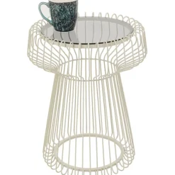 Table d appoint Lisboa Greige Ø38cm