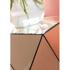 Table d appoint Luxury Triangle Pearl 32x32cm