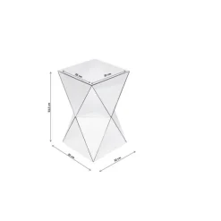 Table d appoint Luxury Triangle 32x32cm