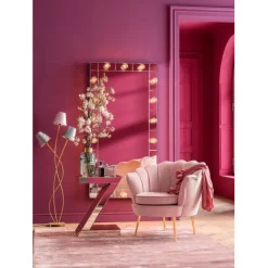 Table d appoint Luxury Z Pearl 45x33cm