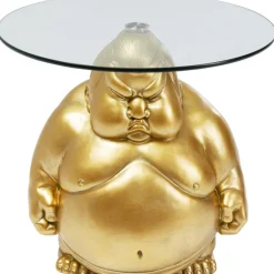 Table d appoint Monk doré Ø54cm
