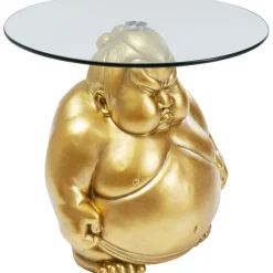 Table d appoint Monk doré Ø54cm