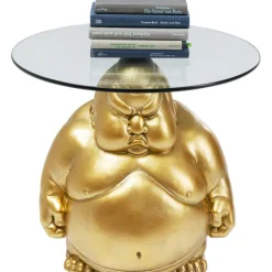 Table d appoint Monk doré Ø54cm