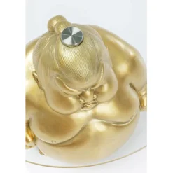 Table d appoint Monk doré Ø54cm