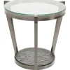 Table d appoint Monocolo graphite Ø50cm