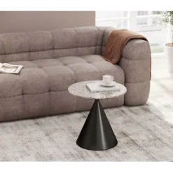 Table d appoint Rita noir Ø50cm
