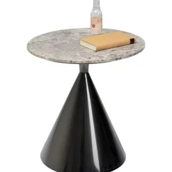 Table d appoint Rita noir Ø50cm