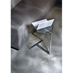 Table d´appoint Easy Living transparente Ø46cm
