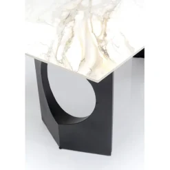 Table Eternity Oho Noir 180x90cm
