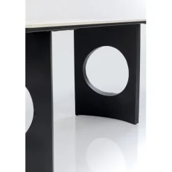 Table Eternity Oho Noir 180x90cm