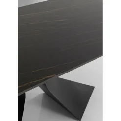 Table Gloria Ceramic noir 180x90cm