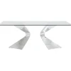 Table Gloria chrome 200x100cm