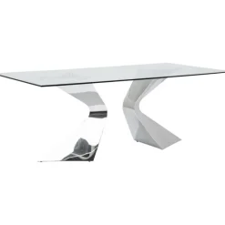 Table Gloria chrome 200x100cm