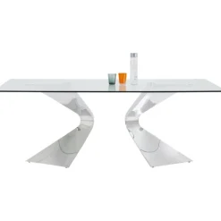 Table Gloria chrome 200x100cm