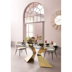 Table Gloria Gold 200x100cm