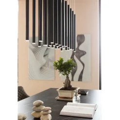 Table Gloria noir ceramique 200x100