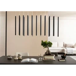 Table Gloria noir ceramique 200x100