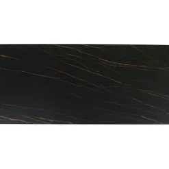 Table Gloria noir ceramique 200x100