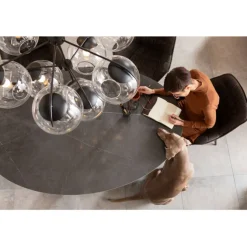 Table Grande Possibilita noir 180x120cm