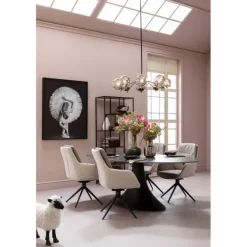 Table Grande Possibilita noir 220x120cm
