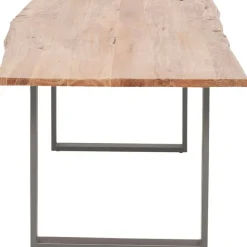 Table Harmony acier brut 200x100cm
