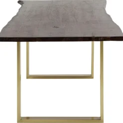 Table Harmony foncé acier brut 200x100