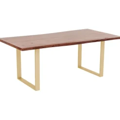 Table Harmony foncé laiton 160x80