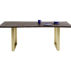 Table Harmony foncé laiton 160x80