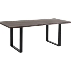 Table Harmony foncé noir 180x90