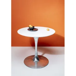 Table Invitation Set blanc zinc Ø90cm