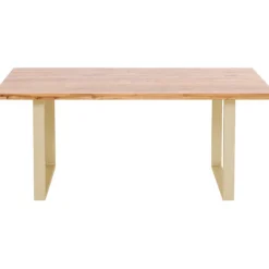 Table Jackie chêne-laiton 160x80
