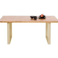 Table Jackie chêne-laiton 160x80