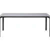 Table Lorenco smoke 180x90cm