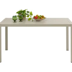 Table Madagascar gris 80x140cm