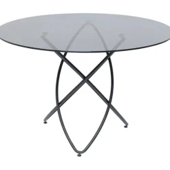 Table Molekular noir Ø120cm