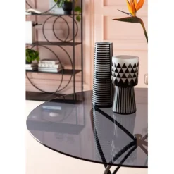 Table Molekular noir Ø120cm