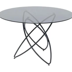 Table Molekular noir Ø120cm