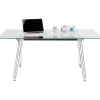 Table Officia verre trempé 160x80