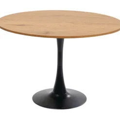 Table Schickeria chêne - noir Ø110cm