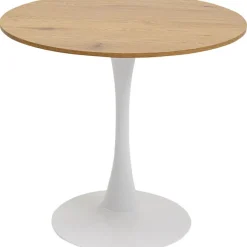 Table Schickeria chêne blanc Ø80cm