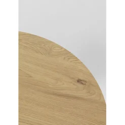 Table Schickeria chêne blanc Ø80cm