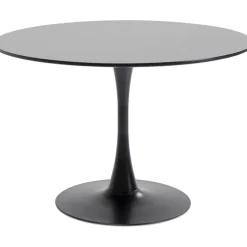 Table Schickeria noir Ø110