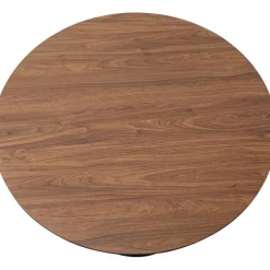 Table Schickeria noyer noir Ø110cm