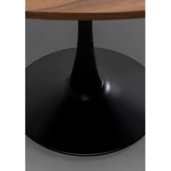 Table Schickeria noyer noir Ø110cm