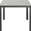 Table Sorrento gris 80x80cm