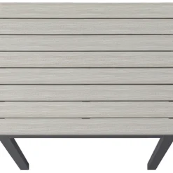 Table Sorrento gris 80x80cm