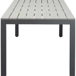 Table Sorrento gris 180x90cm